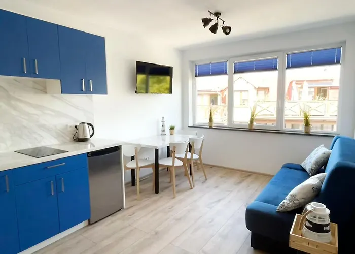 Apartament Magellan Lux 50 M Od Plaży Z Dużym Balkonem