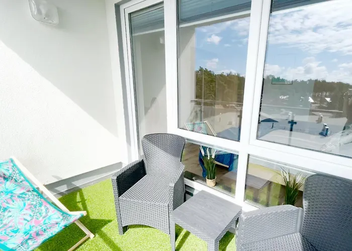 Magellan Lux 50 M Od Plaży Z Dużym Balkonem * Rowy (Pomerania)